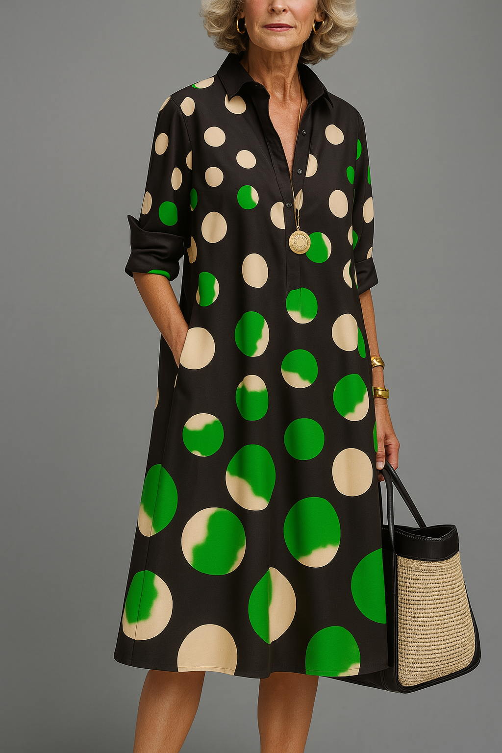 LOLA - ELEGANTE ABITO MIDI