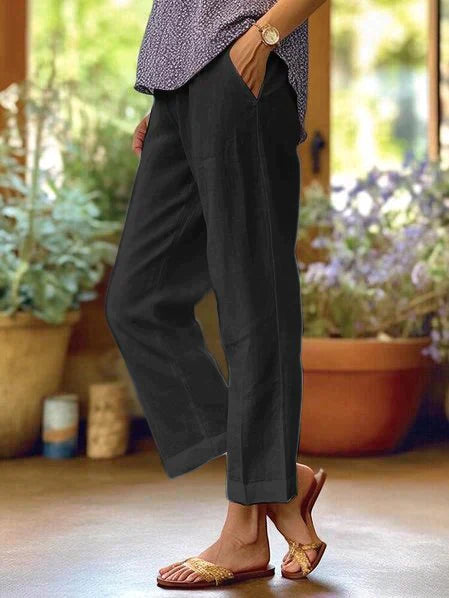 NATALIE™ - PANTALONI DI LINO ESTIVI DA DONNA
