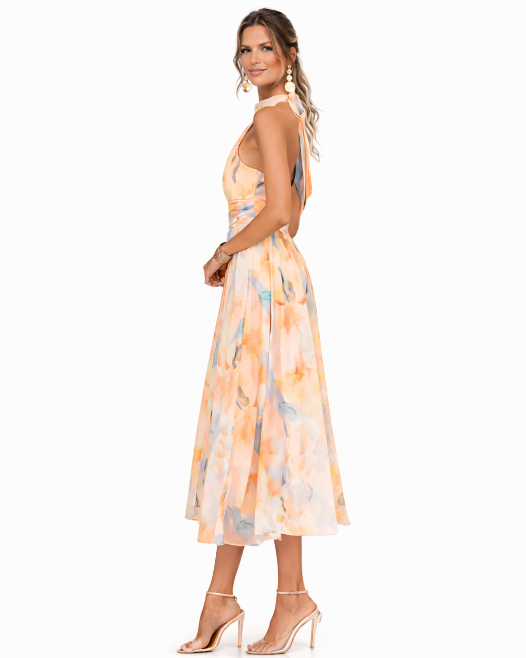 ELAINA | ABITO CON SCOLLO ALL'AMERICANA