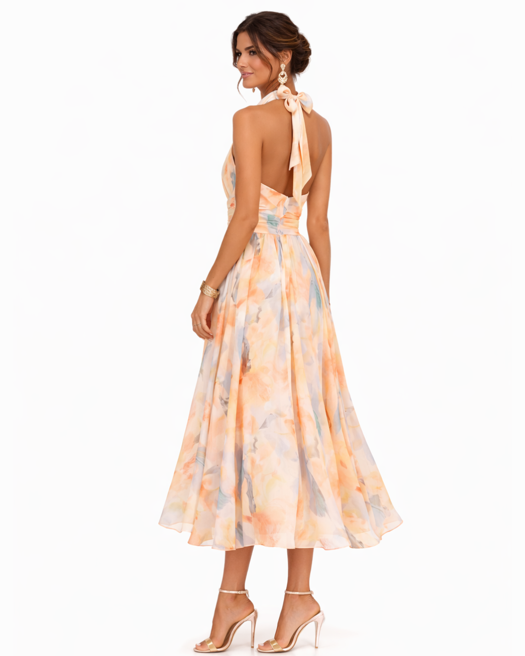 ELAINA | ABITO CON SCOLLO ALL'AMERICANA