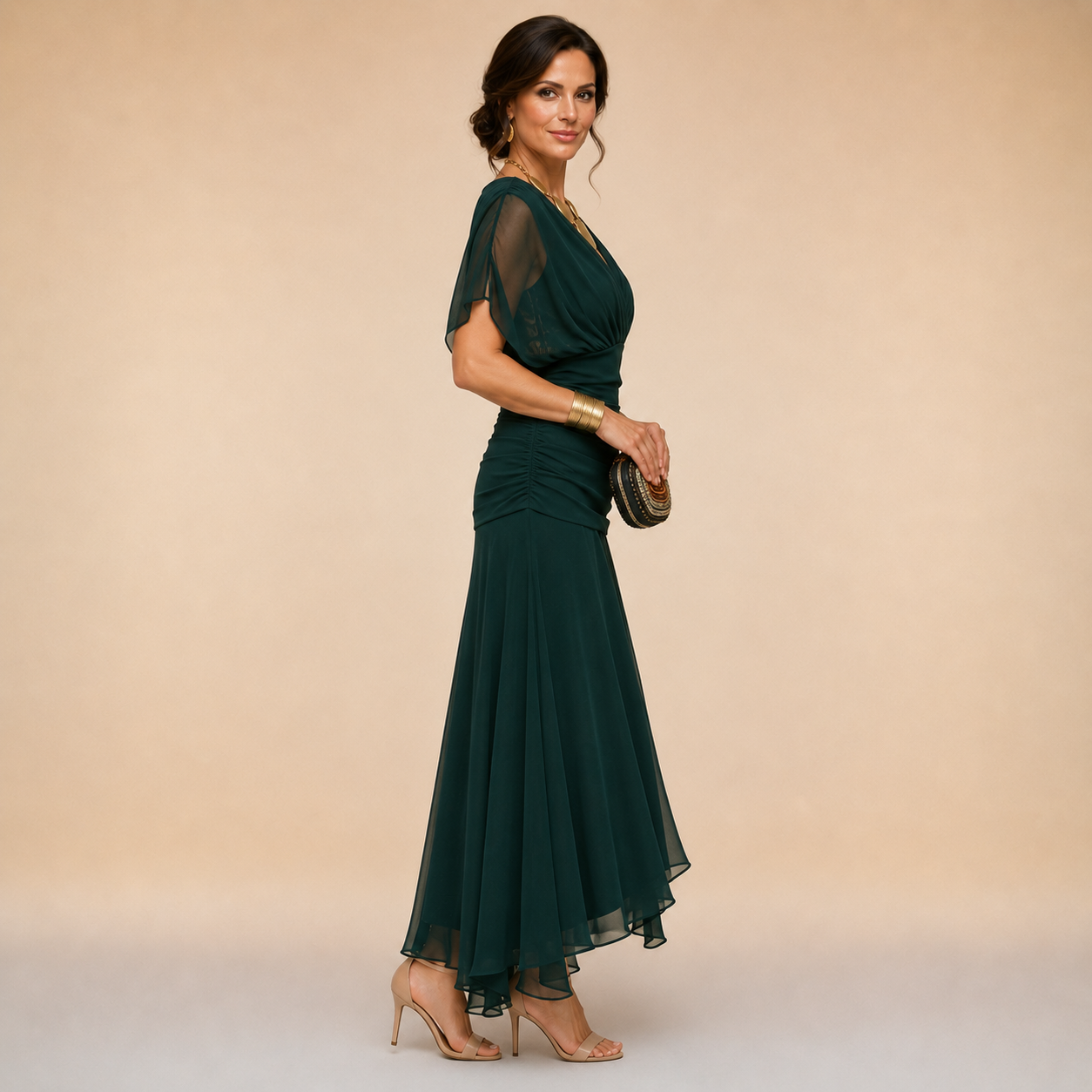 ELLISE - ELEGANTE MAXI ABITO DA FESTA