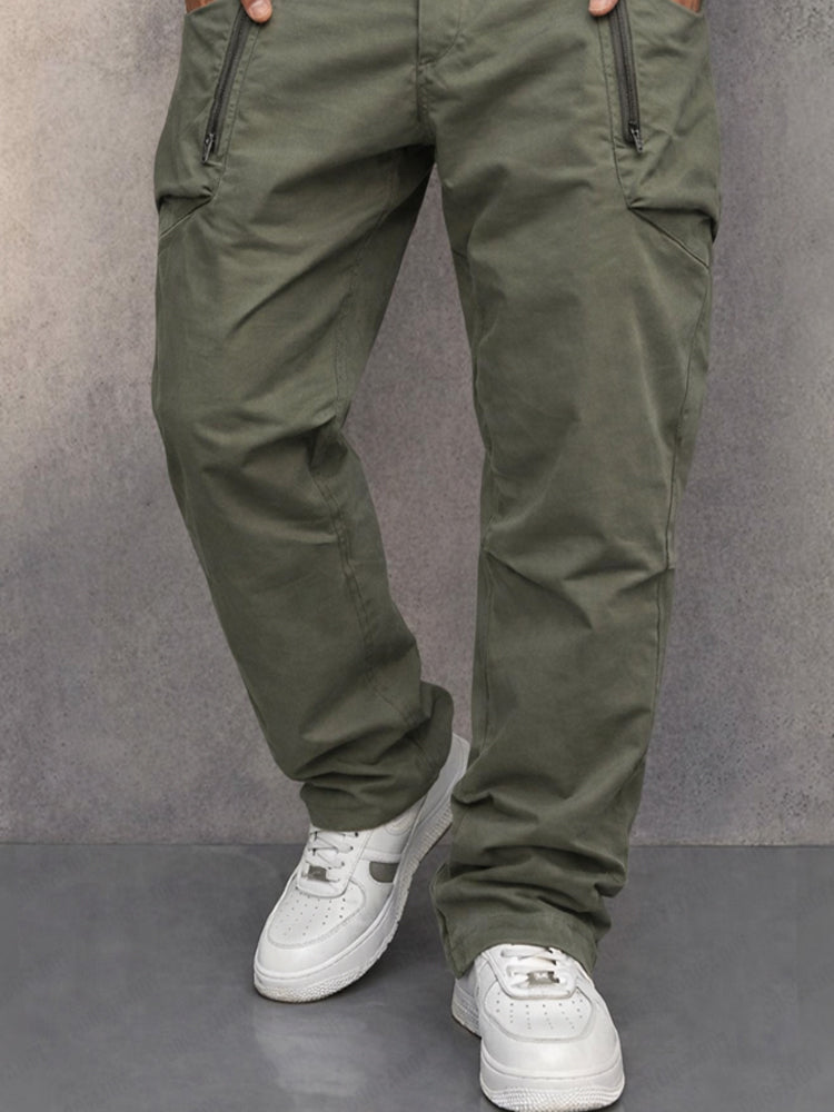 MITCH - COMODI PANTALONI CARGO IN COTONE